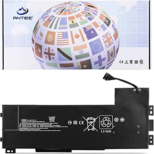 ANTIEE 90Wh VV09XL Laptop Batería Compatible HP ZBook 15 G3 G4, ZBook 17 G3 Mobile Workstation HSTNN-DB7D HSTNN-C87C 808398-2B1 808398-2C1 808452-001 VV09090XL 11.4V 9-Cell