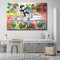JEfunv Wohnkultur Leinwand ALEC Monopoly Print Poster Malerei Flugzeuge Modernes Geld Wandkunst Wohnzimmer Dollar Modulares Bild 60X80cm 24x32 Zoll ohne Rahmen