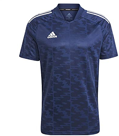 adidas Herren Condivo21 Jsy T Shirt, Navblu/White, S EU