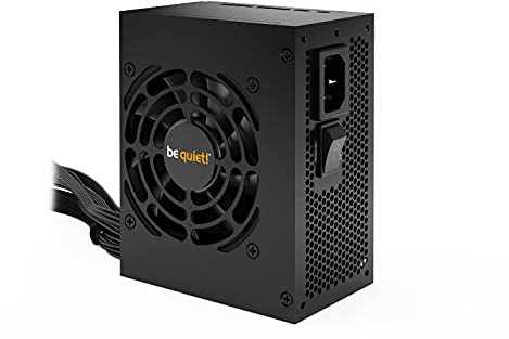 be quiet! SFX Power 3 450W, 80 Plus Bronze, temperaturgesteuerter 80mm Qualitätslüfter, Starke 12V-Leitung, 2 PCIe-Anschlüsse für leistungsstarke GPUs, BN321