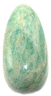 Amazonit, Cabochon, natürlicher Amazonit, lose Edelstein, Birnenform, 44 Karat, 33 x 17 x 9 mm, SC-3029, 33x17x9mm, Edelstein, amazonit