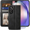 YATWIN Handyhülle Kompatibel mit Samsung Galaxy A54 5G Hülle +1 Stück Panzerglas Schutzfolie, Klapphülle Samsung A54 Premium Leder Brieftasche Schutzhülle [Kartenfach][Stand] Handytasche Case Schwarz