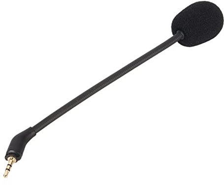 Microphone Replacement for Logitech Astro Gaming Headset, 2.5mm Detachable Mic Boom Noise Reduction, 360 Degree Rotatable, Plug and Play