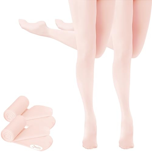 Buauty 2Pcs Ballet Tights For Gils, Toddler Ballet Tights, Leotards Dance Outfit for Kids