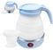 YudouTech Foldable Electric Kettle, Camping Kettle, Mini Travel Silicone Electric Water Boiler, Tea Coffee Maker, Portable Coffee Kettle with a cup for Outdoor Hiking Camping