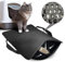 Katzenklo Matte, 45x30 CM Honeycomb Double Layer Non-Slip Katzenstreumatte, Wasserdicht und Urin Proof Katzenmatte Katzenklo für Litter Catcher (Schwarz) i11 32.9GHz 19GB
