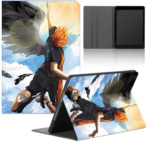 Yimctoie Cartoon Anime Volleyball Boy Funda Tablet para Amazon Fire HD 8 Tablet 10,1(2018, 2017, 2016, 8,/7,/6, Generation),Multiángulo Stand Función Cárcasa,Protectora Cover,Cool