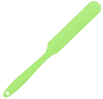 Spatule de Cire de Silicone | Applicateur Cire Réutilisable et Raclée d'épilation | Conception Ergonomique pour le Salon à Domicile, Bleu Plus Chaud (GREEN)