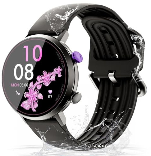 OUKITEL Smart Watches for Women,1.32''HD Smartwatch Sleep Monitor,120+ Modes Sports Watch, IP68 Waterproof Smartwatch for Android/iOS Fitness Watch