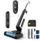 Vozascly W12SE Aspirador Inalámbrico, Fregadora Secadora Fregadora, Autolimpieza, Autonomía, Autonomía 45 min, Anti-Tejer Cabello, Desinfección electrolítica, 1.15L Tanque Doble