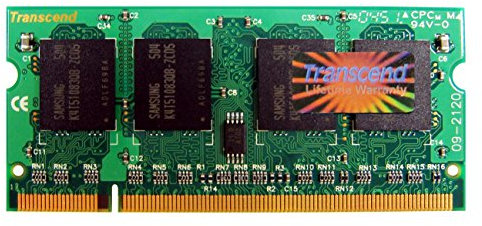 Transcend 512MB DDR 2Mhz SO-DIMM Memoria RAM CL4 (PC2-4200)