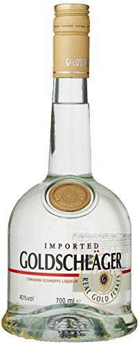 Goldschläger Cinnamon Schnapps Liqueur, 70cl, 43.5% ABV, with Gold Flakes