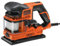 Black & decker KA330EKA-QS – Black and Decker – 1/3 Feuille de ponceuse Duosand 260 W avec 6 feuilles de ponçage et étui (270 W)