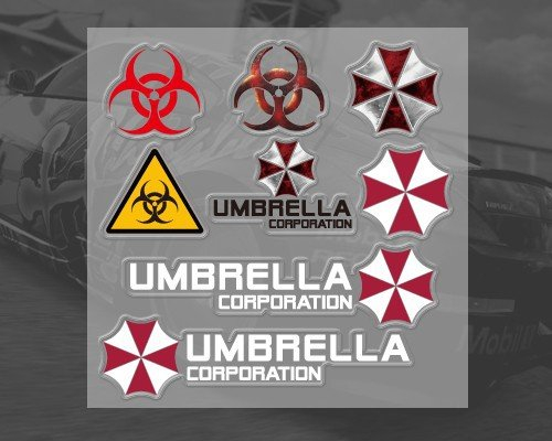 Umbrella Corporation Biohazard Resident Evil Auto Aufkleber Decal Legen