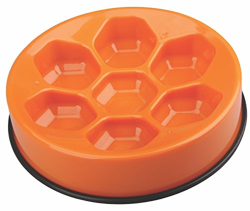 M-PETS MPets Cavity 10503917 Dog Bowl 1200 ml Melamine Orange