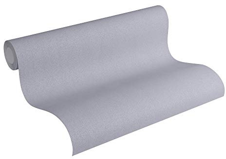 Michalsky Living Vliestapete Dream Again Tapete Unitapete 10,05 m x 0,53 m grau Made in Germany 365042 36504-2