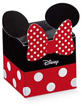 BOMBONIERA Astuccio Scatolina Porta Confetti - Minnie Red