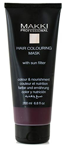 MAKKI Erdbeer-Haarfärbemaske, 200 ml
