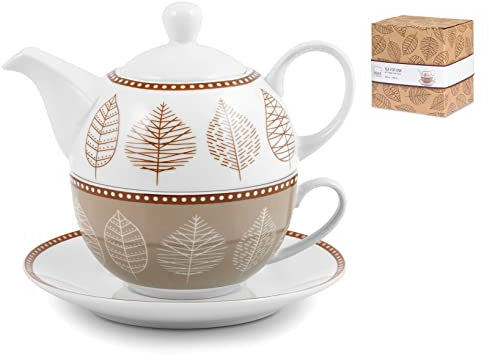 H&H 7691900 Tazza Tea For One Michelle, Porcellana