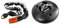 Kryptonite Strong Hold Above Ground Lock & Unisex's Evolution Chain Lock, Black/Orange, 10mm x 90cm