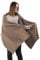Dalle Piane Cashmere - Stola aus Kaschmir-Gemisch - Made in Italy - Damen, Farbe: Nerz, Einheitsgröße