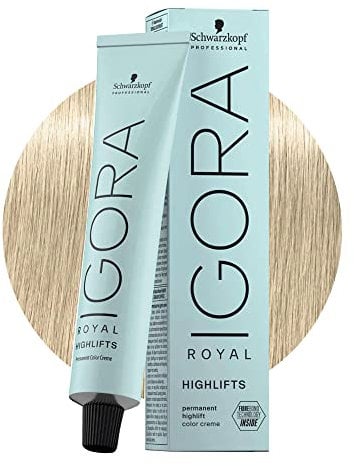 Coloración Permanente en Crema Schwarzkopf Igora Royal Highlifts Nº 10-1 (60 ml)