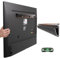 Fulifix No Drill TV Mount for 32-75 Inch TVs, Studless TV Wall Mount, Holds up to 150 lbs, Easy Installation with Bubble Level