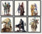 Star Wars Poster, Aquarelldrucke, 8 Stück, 20,3 x 25,4 cm, Star Wars Dekor, Badezimmer, Schlafzimmer, Wohnzimmer, Geburtstagsgeschenk, Darth Vader, Stormtrooper, Boba Fett, ATAT R2D2, BB8