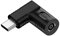 CY Adapter DC 20V Jack 4.5x3.0mm Eingang zum USB-C Typ-C Ausgang 90 Grad rechtwinkliger Netzstecker Ladeadapter 65W
