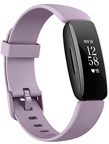 AK Nur für Fitbit Inspire 2 Armband für Damen und Herren, Weiches Sport Ersatz Armband für Fitbit Inspire 2 Armband (Violett)