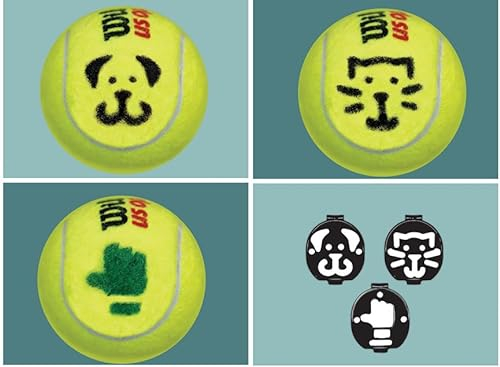 BallTrace Tennisball-Marker, personalisierbar, Tennisbälle und Padelbälle mit lustigen Emoji und Symbolen, cooles Tennisgeschenk, bekannt bei Veranstaltungen und Turnieren in ganz Europa und den USA.