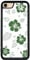 Axulimin for iPhone SE 2020 iPhone 8 iPhone 7 Case Cute Kawaii Green Hibiscus Hawaiian Flower Floral Aesthetic Phone Case for Girls Preppy Women