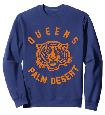 Offizielle Queens Of The Stone Age Tiger Palm Desert Sweatshirt