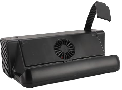 8 in 1 TV Dockstation für 480 Mbit/s Spielkartenleser mit PD 3.0, Lüfter, Tragbarer Ladeständer