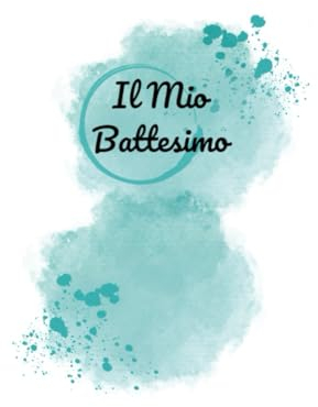 Album Fotografico Battesimo Bambino 80/120 Foto: Foto | Ricordi | 40 Pagine | 80-120 Foto da incollare | Battesimo | Bambini | Neonati | Bimbo (Memorie in Immagini: Album per Ogni Occasione)