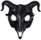 Oidea Gothic Skull Goat Head Mask: Ram Horns Animal Mask for Cosplay, Halloween, Carnival