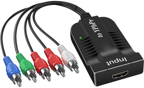 YPBPR Adapter Mit Unterstützung Für 1080P Auflösung Zum Komponentenkonverter Für Multimedia Enthusiasten
