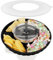 Snackschale mit Deckel für Stanley Cup 30oz/887ml, NUR FÜR 30OZ, Snackteller kompatibel mit Stanley Quencher 30oz Tumbler, Silikon Tablett, Zubehör für Stanley 30oz (Schwarz), KEINE BECHER