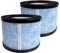2 Pack Air Purifier Filter, Efficient Filtration Hepa Replacement Filter, Filtration Activated Carbon 4-IN-1 Air Clean Dust & Odor, Air Filter Compatible With DH-JH01 Air Purifier(Blue)