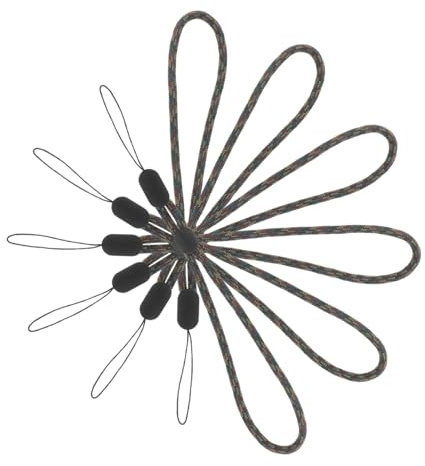CHILDWEET 6St Handyriemen Verstellbares Handyband Handy Aufhängung Smartphone-Lanyard Praktische Handy Schnur Handy Trageschnur Handy Armband Schlüsselband am Handgelenk Mini-Lanyard Plastik
