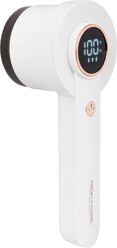 ProfiCare® Fusselrasierer elektrisch | Fusseln und kleine Knötchen/Pilling entfernen | mit Akku | für alle Stoffe | Edelstahlmesser | XL-Kopf Ø 50mm | Fusselentferner | Lint Remover | PC TC 3129