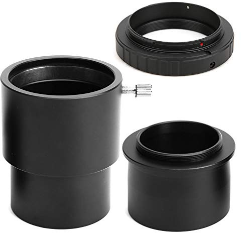 Astronomisches Teleskop zu Videokamera -Adapter -Set, 2 -Zoll -Okular -Verbindungsrohr, 2in bis T -Adapter, M42X0.75 -Faden, abnehmbar, für, AI, AF -Kameras (AF)
