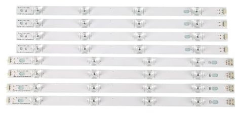 EUETVEXERK Tira de retroiluminación LED de 825 mm, 8 LED, compatible for LG TV de 42 pulgadas INNOTEK DRT 3.0 42 6916L 1709B 1710B 1957E 1956E 6916L-1956A 6916L-1957A Tira de luz para TV