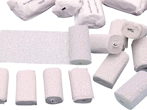 Plaster of Paris Bandages - Pack of 20 (Each 3 m x 10 cm) - Modroc - Sculpture, Modelling, Casting - Bulk Class Pack