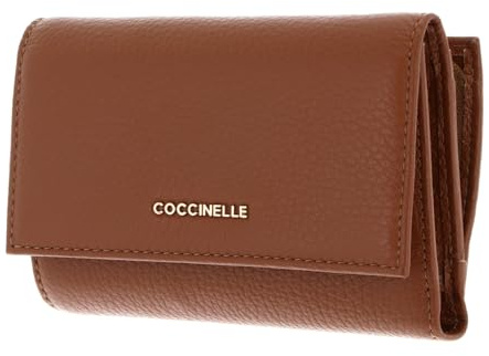 Medium Metallic Soft Cognac Wallet