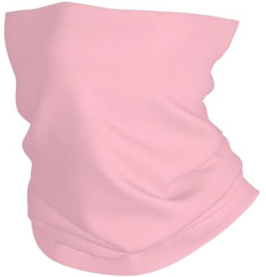 Écharpe Couleur Unie Rose Balaclava Respirant Couvre-Chef Vent Poussière Preuve Cache Cou pour Cyclisme Extérieur Course À Pied