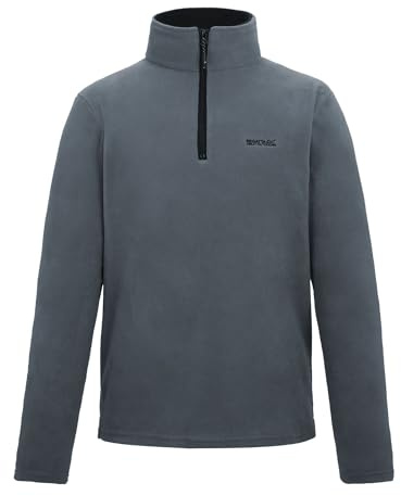 Regatta Herren Thompson Fleece-Sweatshirt Mit Reißverschluss, Dark Storm