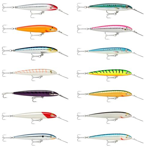 Rapala Cdmag22 Countdown Magnum 22 Rh, Red Hot, 22 cm / 100 g