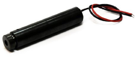 Picotronic Punktlaser, rot, 635 nm, 1 mW, 5 V DC, Ø12x60 mm, Laserklasse 2, Fokus einstellbar, Kabellänge 100 mm - 70112443