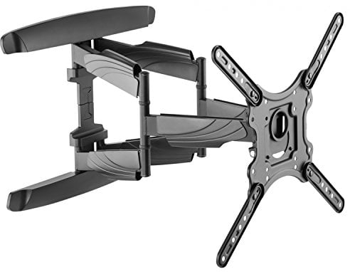 RICOO TV Bracket Tilt Swivel approx 32-55 Inch for LED LCD OLED Curved and Flatscreens S5344 Wall Mount Universal for VESA 100x100-400x400